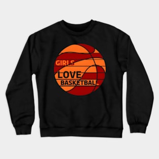 s Love Basketball Crewneck Sweatshirt